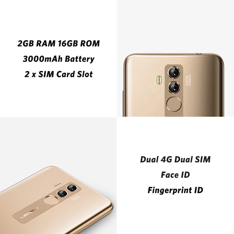 LEAGOO M9 PRO 2 Гб 16 мобильный телефон Android 8 1 5 72 &quot18:9 полный экран MT6739V четырехъядерный