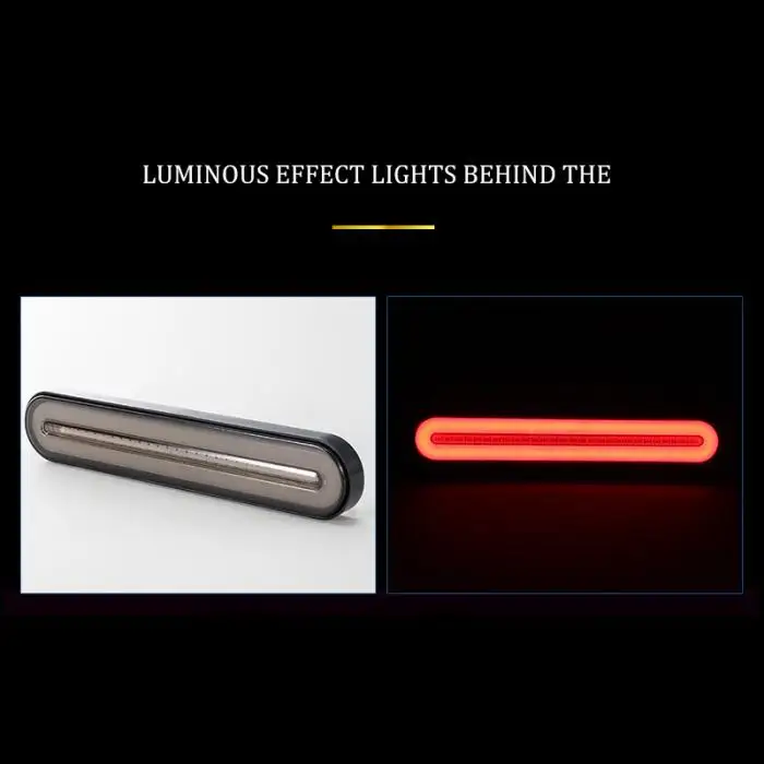 2 цвета поворотник водонепроницаемый антифриз 100LED лампа для грузовиков трейлеров CSL88