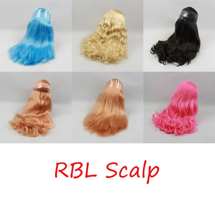 

RBL Blyth Doll Scalp dome hair wig for blyth doll icy 1/6 toy gift