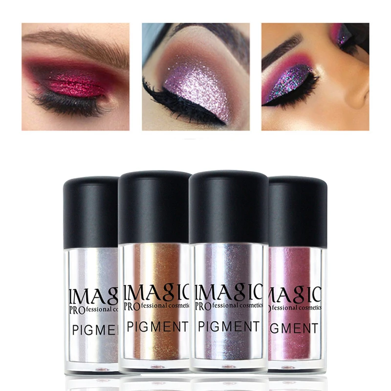 

1PC Professional Shimmer Powder Eyeshadow Color Cosmetics Palette Waterproof Pigment Brand Loose Glitter Eye Shadow Makeup
