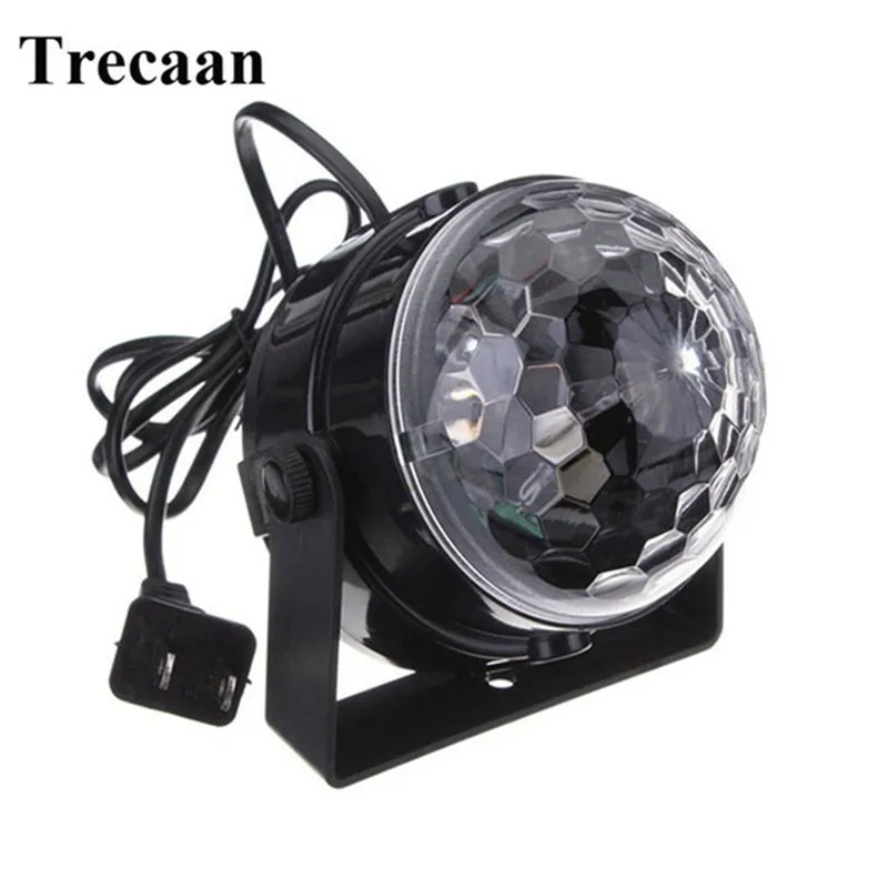 Мини RGB LED хрустальный магический шар сценический эффект осветительная лампа для