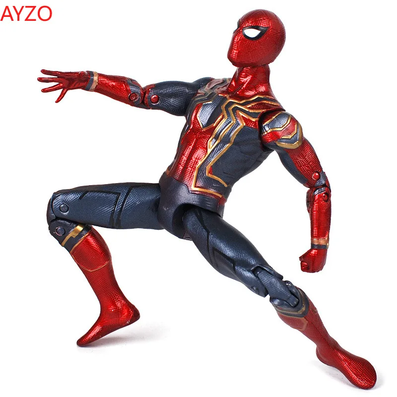 Small Toy 17CM Model Spiderman Hand Collection Toy Activity Joints Posing Child Adult Gift  Anime Figure  Lol Surprise TTT0004