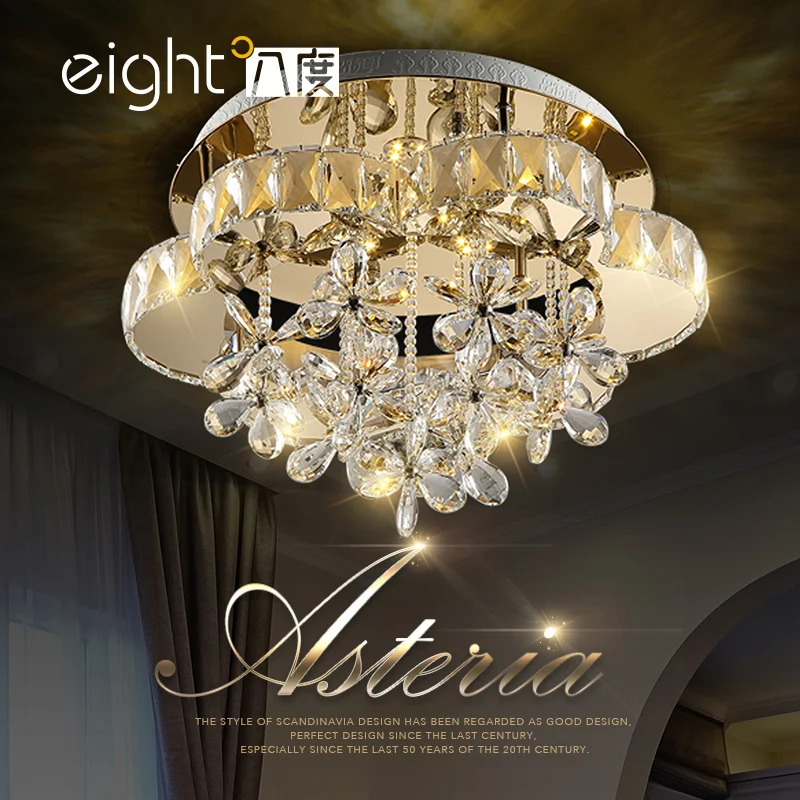 Living room Ceiling lighting LED crystal Ceiling lamps bedroom Ceiling light modern fixtures