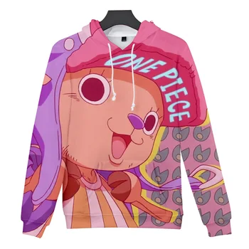 

Anime One Piece Hoodie Men Women Kid Sweatshirt Tony Tony Chopper