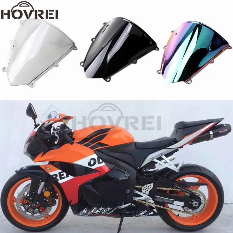 Мотоциклетное ветровое стекло для Honda CBR600RR CBR 600RR F5 2007 2008 2009 2010 2011 2012 Обтекатели экран