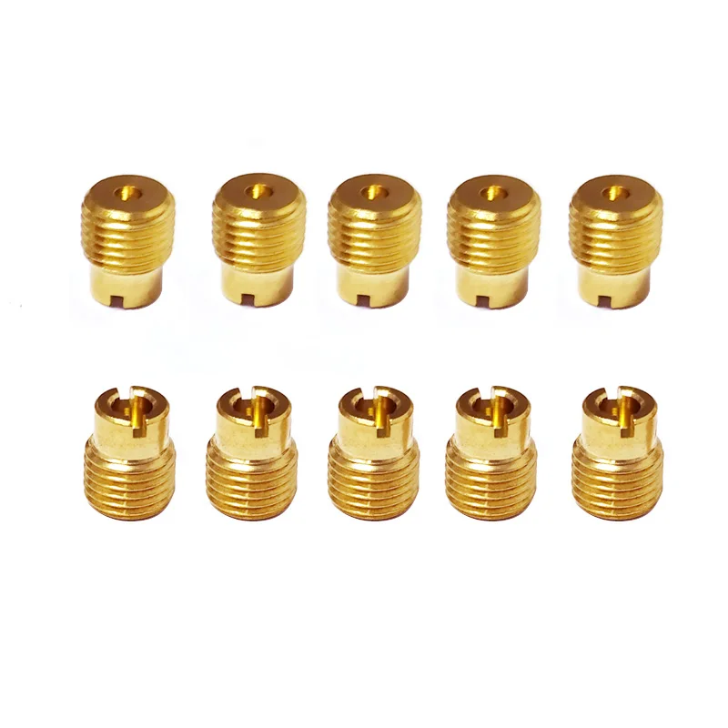 10 pieces Motorcycle Carburetor Slow Air Jet Main Jet For Kawasaki