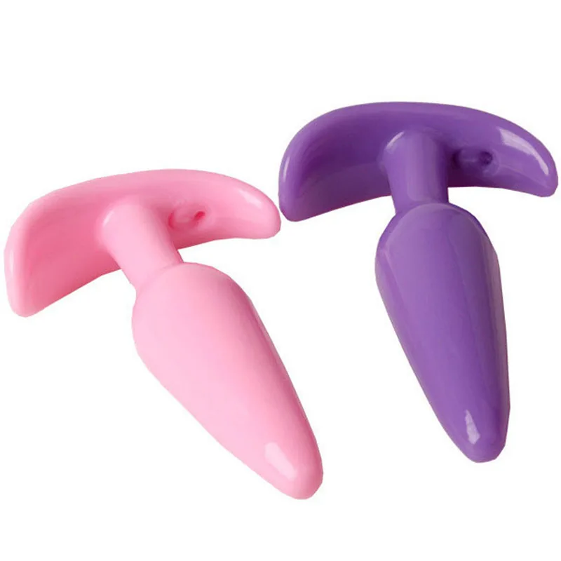 AA0000100 4 Soft Plug TPE Anal Butt Waterproof For Male & Female Sex Toys Stimulation Flirt Prostate Massage G--Spot Masturbation