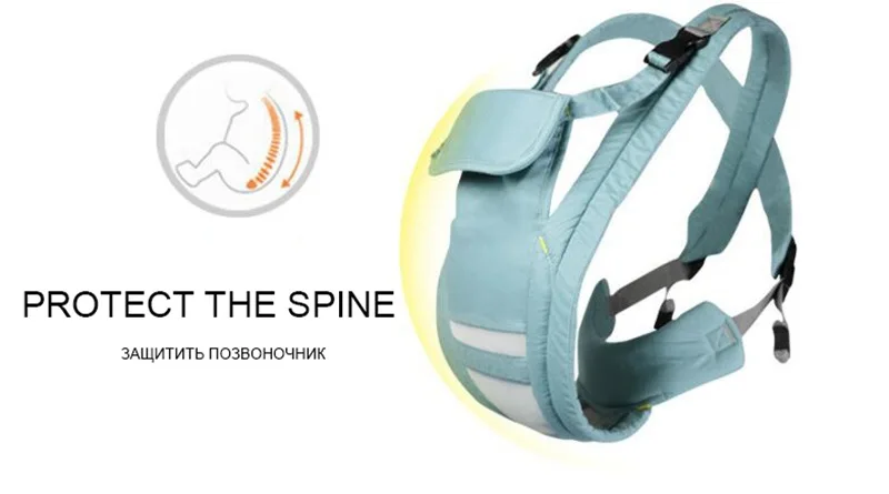 MOTOHOOD Saddle Comfortable Baby Carriers Sling Front Facing Back Carry Newborn Infant Backpacks Infant Kangaroo Carriers (9)