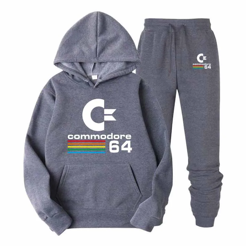 New Winter Tracksuits Men womanHoodies jacket + sweatpants Suit Spring Sweatshirt Sportswear Set Male Hoodie Sporting Suits 64