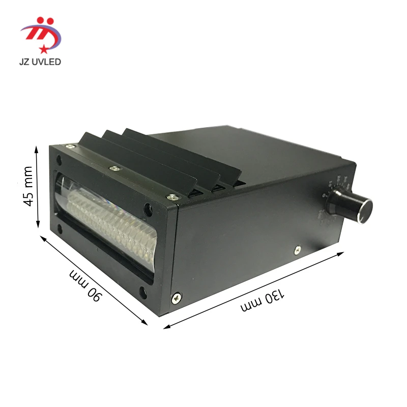 

Fan cooling UV lamp for Nocai 6090 Uv flatbed printer 395nm Ricoh G4 G5 Nozzle Ultraviolet printer LED light the cure