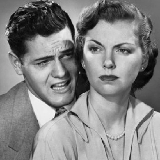 Close-up of a young man fighting with a young woman Poster Print (24 x 36)