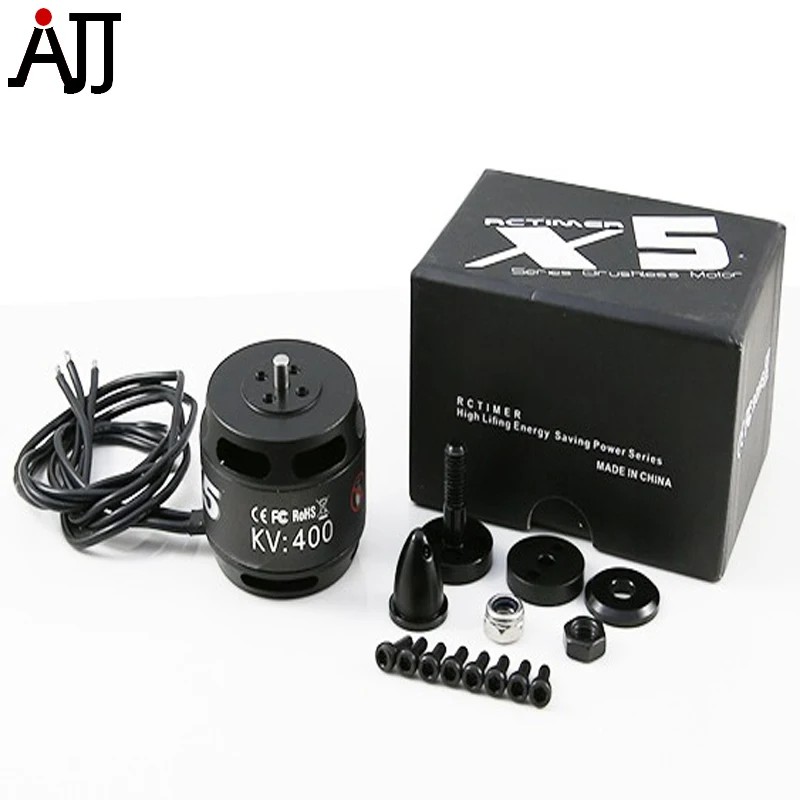 

Rctimer 12N14P X5 3515 400KV Multi-Rotor Brushless Motor X5-400KV