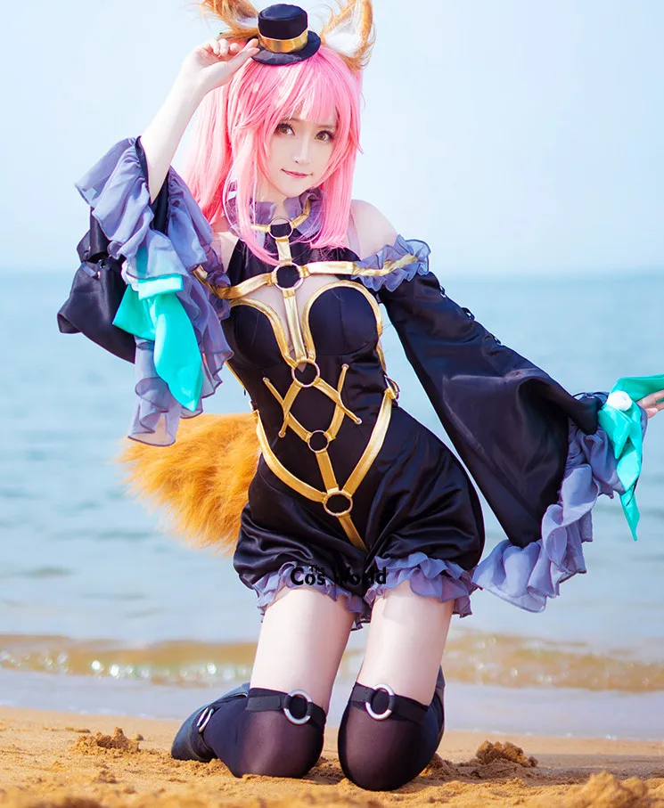 Форменная форма Fate EXTRA Magic Tamamo no Mae костюмы для косплея аниме| |