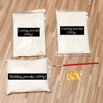 

800g 3D Plaster Handprints Footprints Baby Hand & Foot Casting Mini Kit Keepsake Gifts 1 Set