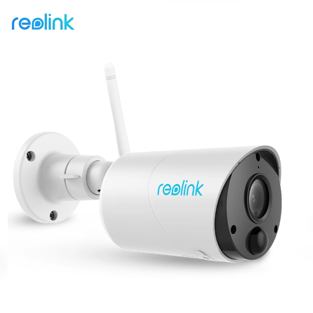 

Reolink Argus Eco Full HD 1080p Battery Powered 100% Wireless Security IP Camera Outdoor Indoor Video Surveillance with PIR