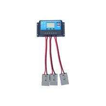 12V 24V 10A Controller Auto Solar Charge Controller PWM Controllers LCD Dual USB 5V Output Solar Panel Car Power Connector Doubl easun power 10a solar charge controller 12v 24v pwm solar charge controller lcd usb 5v solar regulator voltage regulator