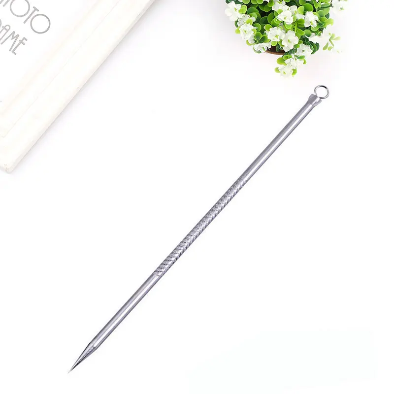 

Stainless Steel Acne Cleansing Needle Pimple Pin Comedone Extractor Tool