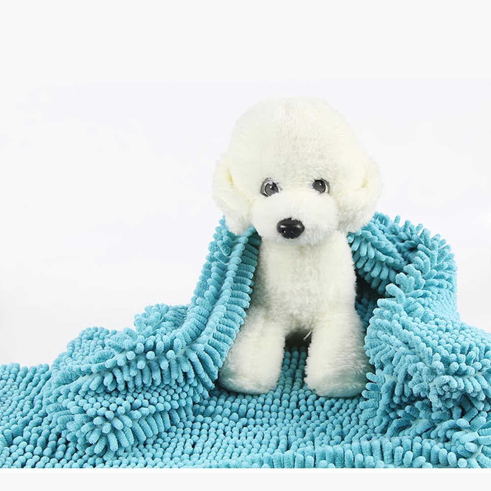 Микрофибра синель банное полотенце для домашних животных ультра-впитывающий уход впитывающий Быстросохнущий моющееся полотенце для собаки кошки домашние животные