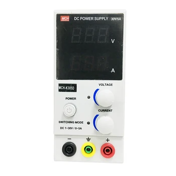 

MCH-K305D Mini Switching Regulated Adjustable DC Power Supply SMPS Single Channel 30V 5A Variable MCH K305D New Design