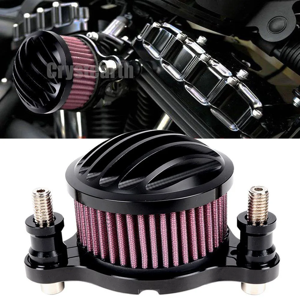 Motorcycle Air Cleaner Intake Filter System Kit For Harley Sportster XL