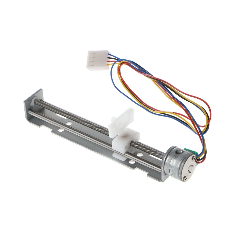 DC 12V Stepper Motor with Linear Screw Nut Slider for DIY Engraving Machine. Step Angle Stepper Motor Screw