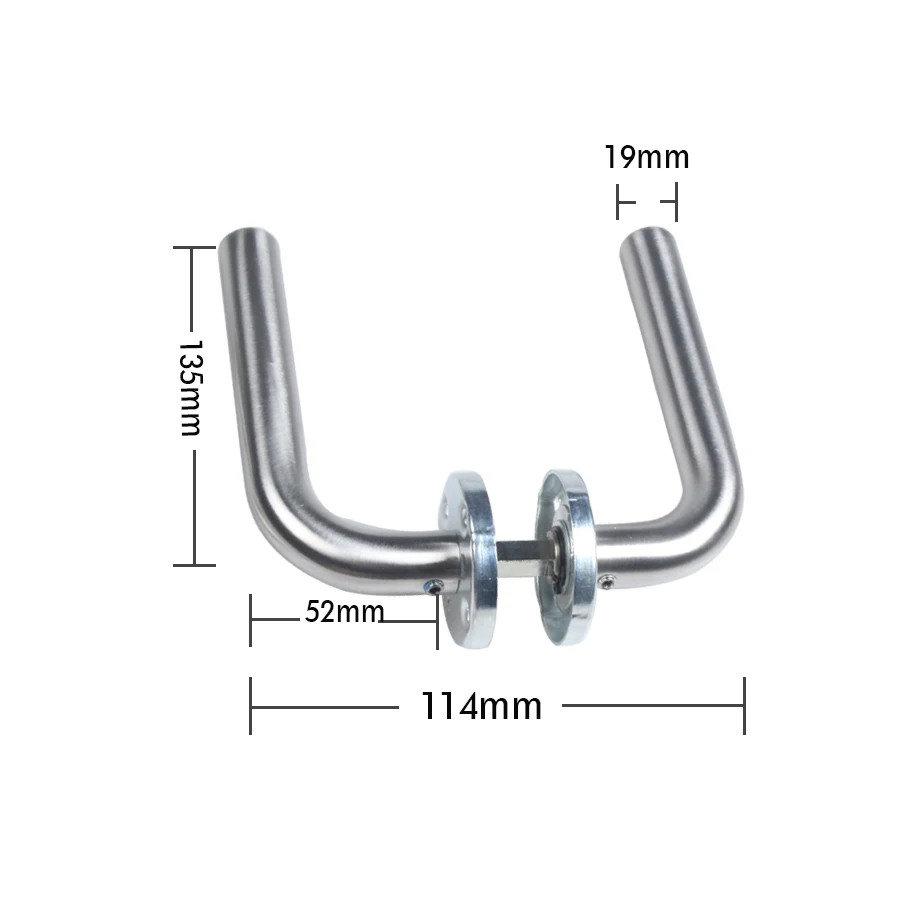 Дверная ручка из нержавеющей стали дверная ручка для межкомнатной двери рычаг матовый Бытовые аксессуары входные ворота рычаг Ручка для спальни