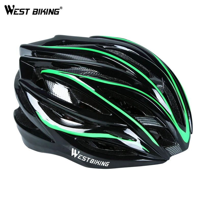 

WEST BIKING Ultralight MTB Bike Helmet Racing Bicycle Adjustable Outdoor Cycling Adult Road Bike Helmets Bicycle Accessories