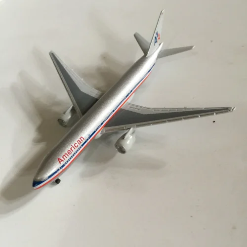 Новое литье металла под давлением сплав 1: 600 Boeing 777-200 американские авиалинии U. s. a Юнайтед авиалиний модель самолета игрушки для домашнего шоу