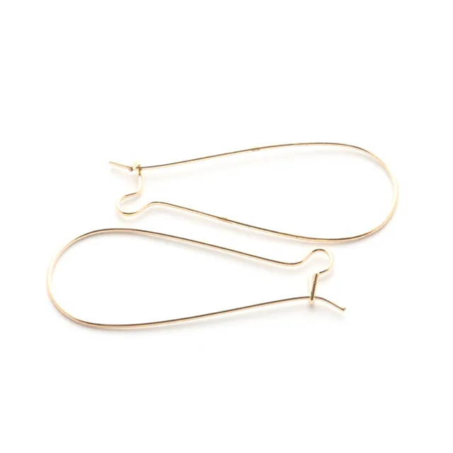 Earrings Hooks Metal Wire Jewelry Making Beads Pearl Kidney French Earrings Hooks Metal Wire Jewelry Making Beads Pearl Kidney French Hook Clasp Findings Manualidades Alambre Loop