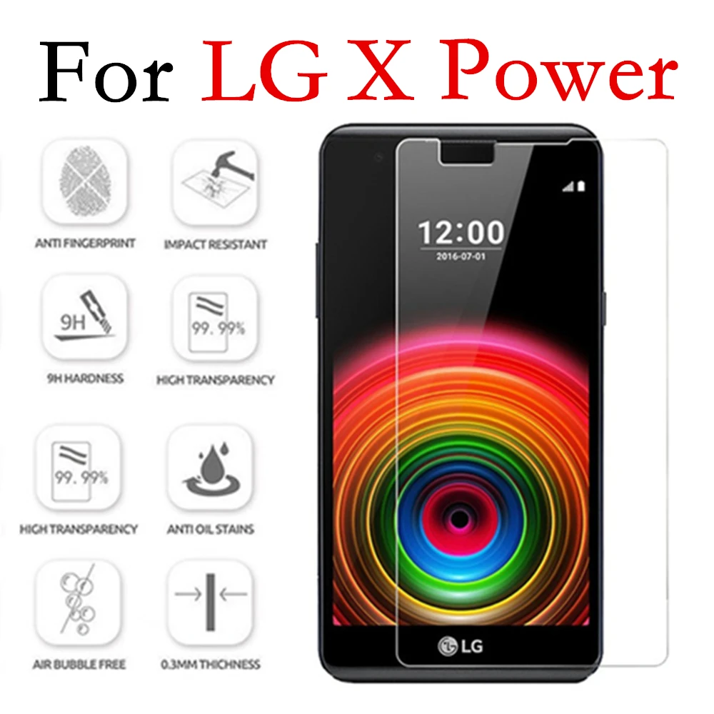 

Glass Protective On The For LG X Power Protective Glas Screen Protector Xpower 2 3 Xpower2 9H Glas Tempered Film Verre Tremp