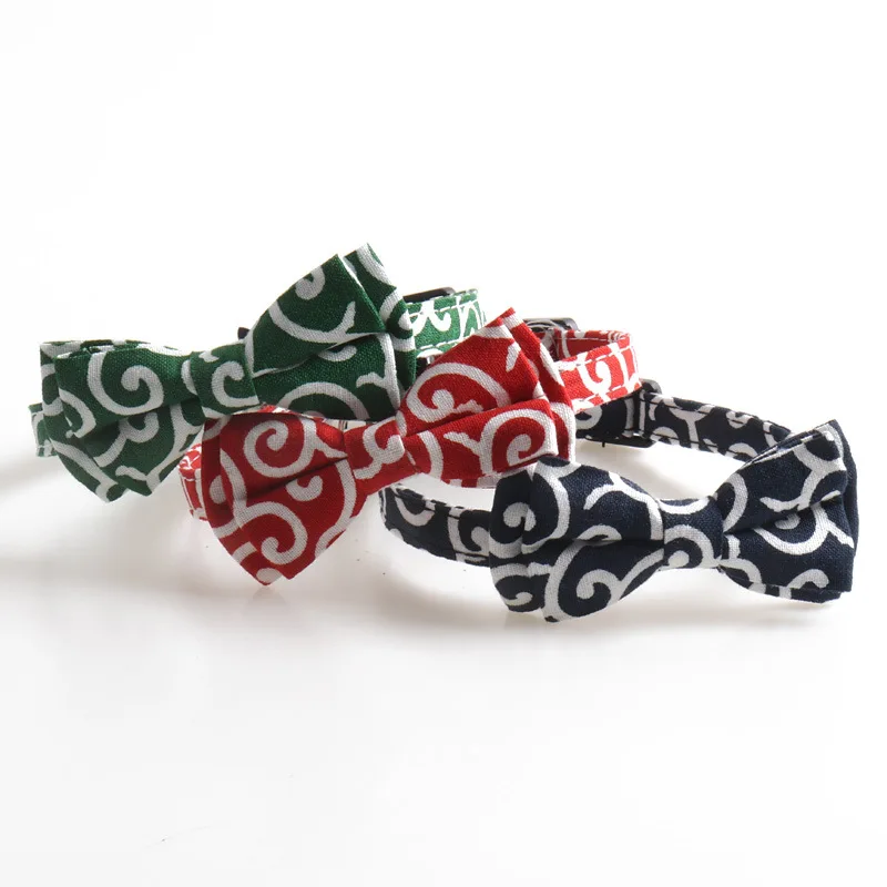 Cute Striped Bowknot Pets Cats Collar Small Dogs Adjustable Necklace Chihuahua Bow Tie Puppy Kitten Collar With Bells Cute Striped Bowknot Pets Cats Collar Small Dogs Adjustable Necklace Chihuahua Bow Tie Puppy Kitten Collar With Bells