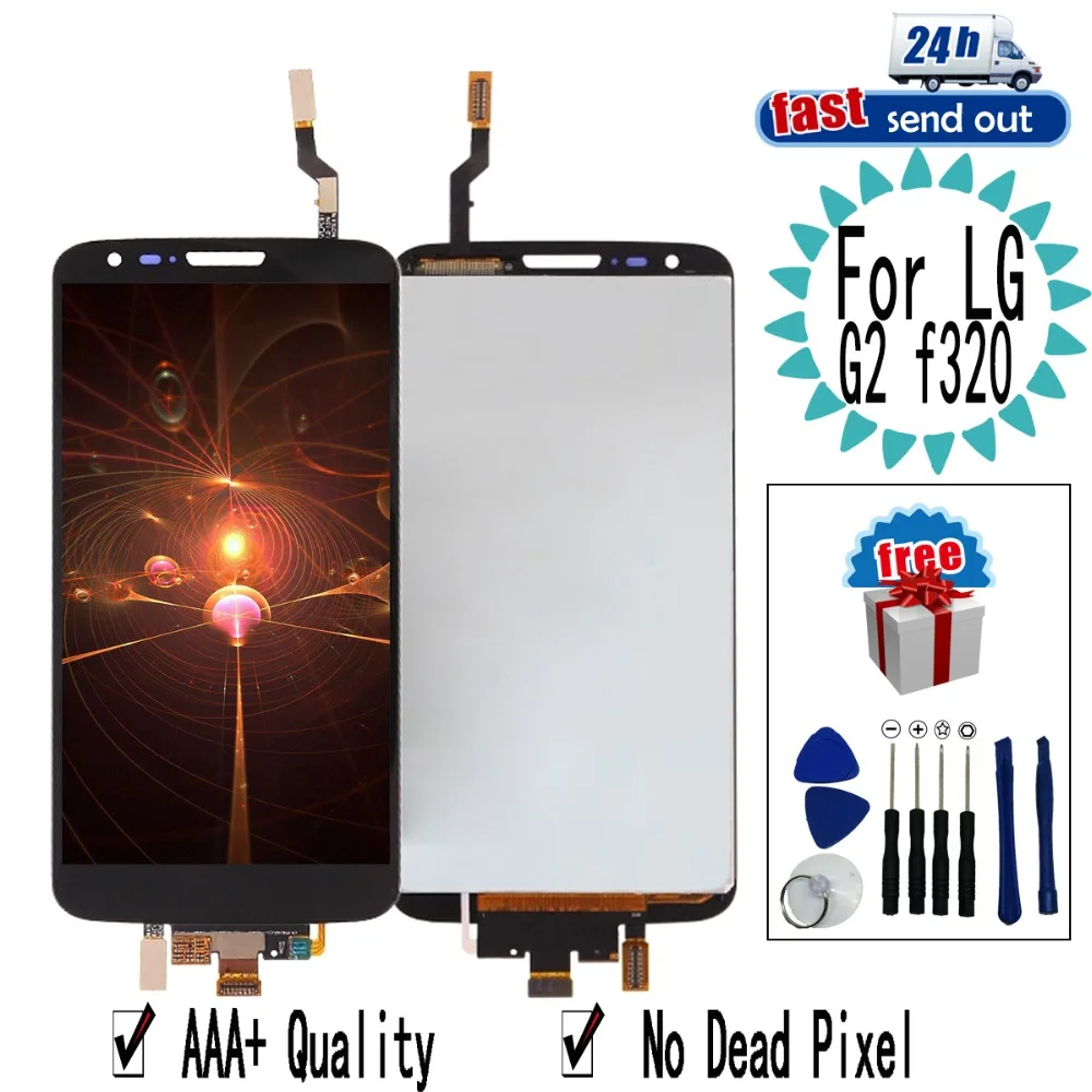 

5.2" G2 LCD For LG G2 F320 LCD Display Touch Screen Digitizer Assembly Replacement For LG G2 F320
