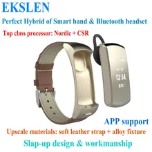 Talkband X3 Бизнес смарт-браслет Гибридный Smart band Bluetooth гарнитура наушники сердечного ритма крови Давление Фитнес трекер