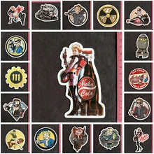 new Fallout Game Comic PVC cute cartoon stickers car stickers guitar bicycle refrigerator Buy 3 Free 1 pvc cartoon comic doll