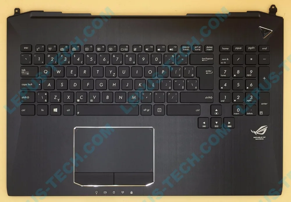 Brand new SK CZ Slovakia backlight Keyboard for ASUS G750 palmrest G750JH G750JM G750JS G750JW top case G750JX G750JZ touchpad Brand new SK CZ Slovakia backlight Keyboard for ASUS G750 palmrest G750JH G750JM G750JS G750JW top case G750JX G750JZ touchpad