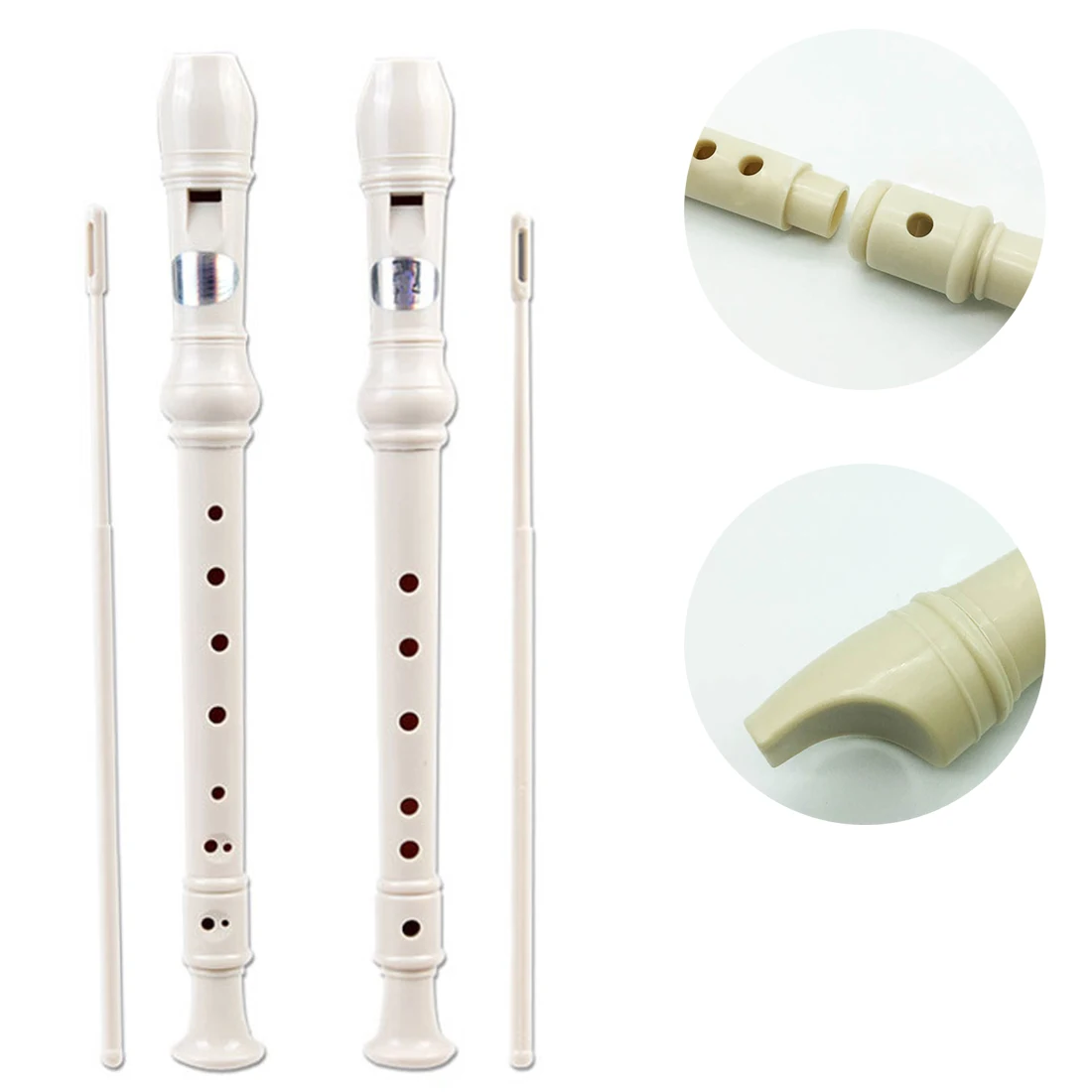 New Learning Training Professional Sound Easy Adjustable ABS Non toxic Six/Eight Hole Treble