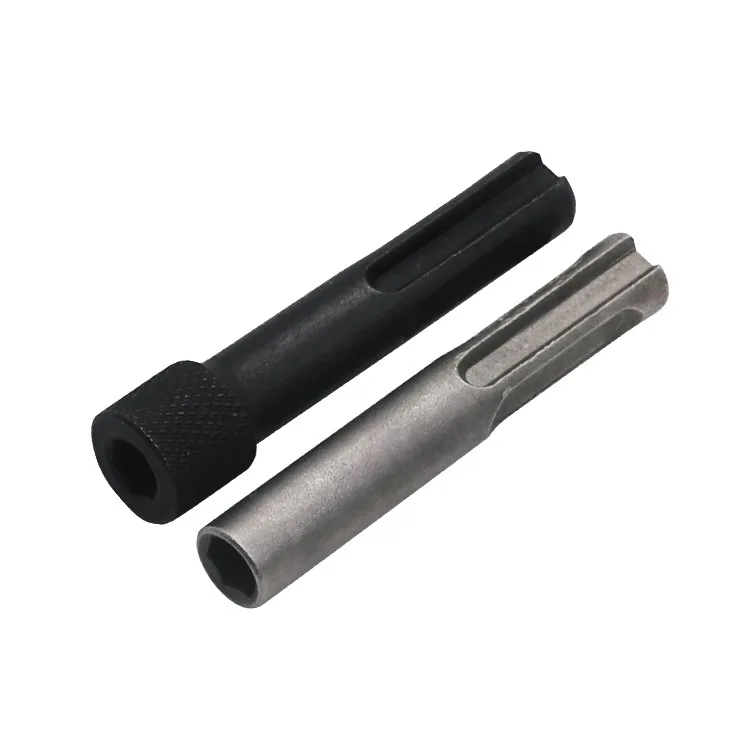 

2PCS 60mm 1/4" Hex Shank Impact Drill Converter Tool SDS Countersink Adapter Wrench Screwdriver for Hammer Transfer Rod Sleeve
