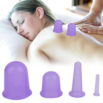 

Personal Home Family Body Massage Helper Medical Silicone Cupping Improve Circulation Health Care Massage Cupping top quality