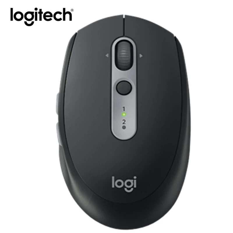 Logitech M590 Беспроводной Мышь, объединяющее Bluetooth двухрежимный 2,4G Wirelss мини немой беззвучная Мышка для компьютера ноутбука мышь - Цвет: without Package