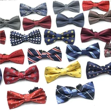 Модные галстуки-бабочки жениха Для мужчин Красочные галстук с рисунком «Шотландка» Мужской Брак бабочка свадьба деловые галстуки-бабочки