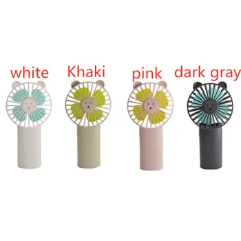 

Bear Portable Handheld USB Rechargeable Handy Fan Cooler Portable 3 Speed Adjustable Mini Desktop Cooling Fan for Child Outdoor