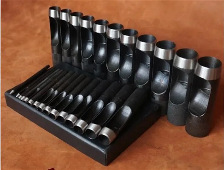 

44mm High quality HEAVY DUTY HOLLOW HOLE PUNCH TOOL FOR LEATHER PLASTIC WOOD BELT HOLE PUNCH
