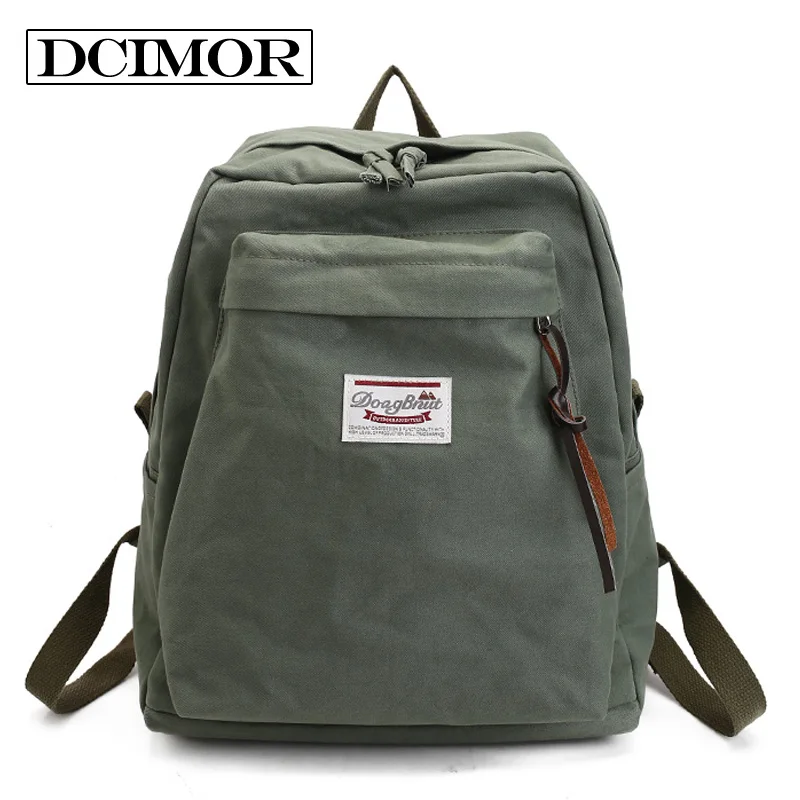 

DCIMOR Women Backpack Water washed cloth leisure knapsack Young girls schoolbag Daypacks Backpack Laptop backpack travel Mochila