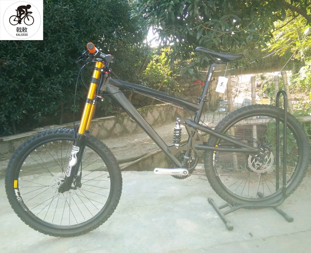 Excellent Kalosse M310 Downhill Bike atv Soft-tail DH/AM mountain bike Hydraulic brakes 24 speed mountain bicycle 1 Excellent Kalosse M310 Downhill Bike atv Soft-tail DH/AM mountain bike Hydraulic brakes 24 speed mountain bicycle 1