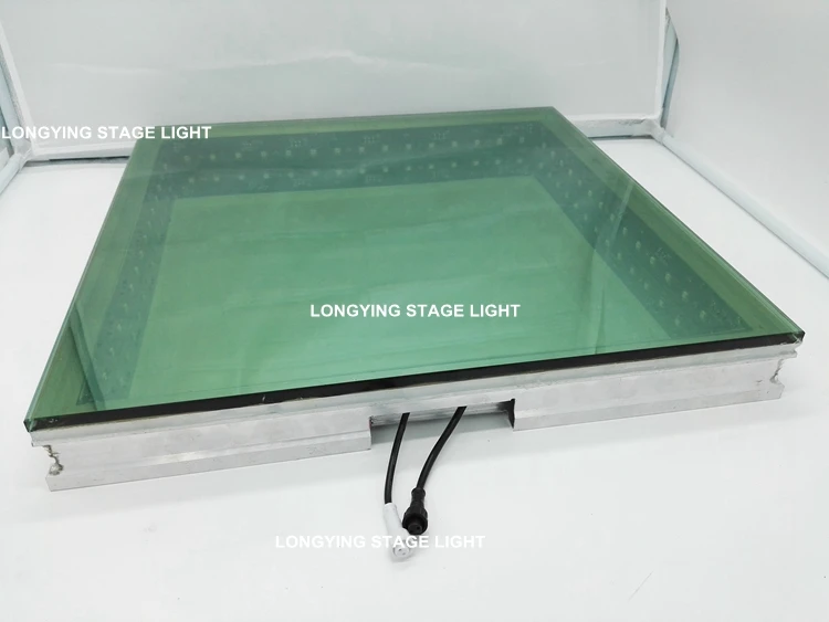 1 м * RGB полноцветный светодиодный зеркальный танцпол 3D танцевальный пол