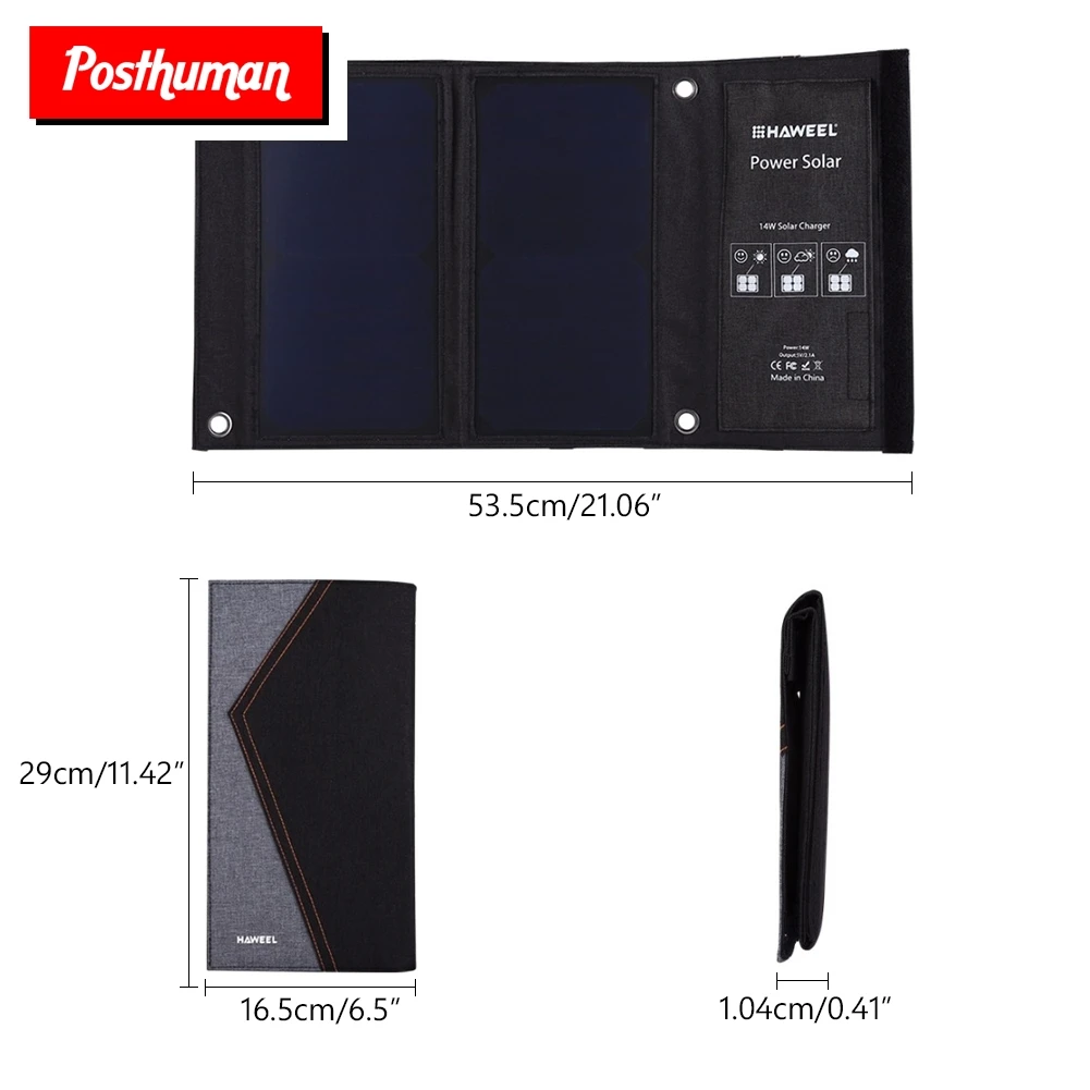 SunPower складное 14 Вт 21 Вт 28 Вт солнечное зарядное устройство 5 В 2.1A 2.4A USB выходное устройство портативные солнечные панели для путешествий для смартфонов