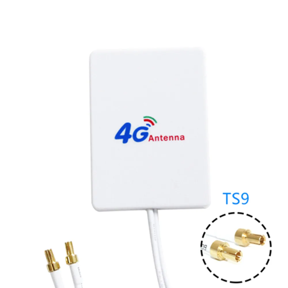 KuWfi 3G/4G LTE Antenna 4G External Antennas With 3m Cable for Huawei ZTE 4G LTE Router Modem Aerial with TS9/ CRC9/ SMA Connect
