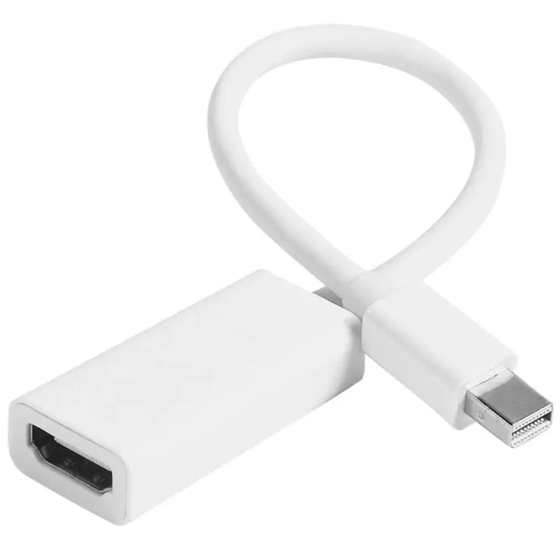 

Mini DP to HDMI Video Adapter 1080P Display Port to HDMI Cables for Macbook