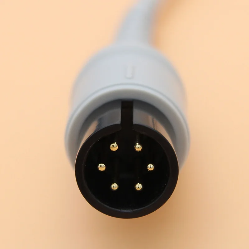 6P к DIN 3/5 приводит ECG EKG кабель багажника и leadwire для