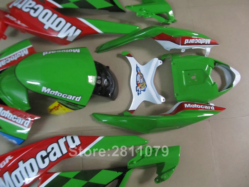 Мотоцикл обтекатель комплект для Kawasaki Ninja ZX6R 09, 10, 11, 12, зеленый красный синий Обтекатели ZX6R 2009 2010 2011 2012 JH12